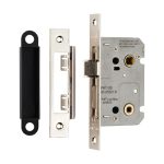 Eurospec BAE5025NP Easi-T Residential Bathroom Lock 65mm (LEAD TIME: 2-3 DAYS)