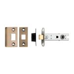 Eurospec BTL30AB 76mm CE B/T Tubular Mortice Latch Square - Antique Brass (LEAD TIME: 2-3 DAYS)