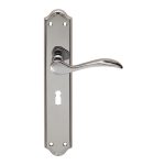 Carlisle Brass DL290CP Madrid Lever On Long Lock Backplate (LEAD TIME: 2-3 DAYS)