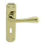 Carlisle Brass DL410PVD Eden Lever On Lock Backplate (LEAD TIME: 2-3 DAYS)