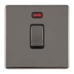 Eurolite ECBN20ADPSWNB 1 GANG 20AMP DP SWITCH (LEAD TIME: 2-3 DAYS)