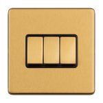 Eurolite ECSB3SWB 3-Gang 2-Way switch (LEAD TIME: 2-3 DAYS)