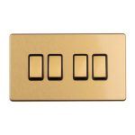Eurolite ECSB4SWB 4-Gang 2-Way Switch (LEAD TIME: 2-3 DAYS)