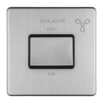 Eurolite ECSSFSWB 6Amp Fan Isolator Switch (LEAD TIME: 2-3 DAYS)