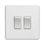 Eurolite ECW2SWW 2-Gang Switch (LEAD TIME: 2-3 DAYS)