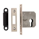 Eurospec EDE5030SN Easi-T Economy Euro Profile Deadlock 76mm (LEAD TIME: 2-3 DAYS)