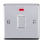 Eurolite EN20ASWNPCW 20Amp Switch with Neon Indicator (LEAD TIME: 2-3 DAYS)