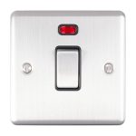 Eurolite EN20ASWNSSB 20Amp Switch with Neon Indicator (LEAD TIME: 2-3 DAYS)