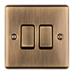 Eurolite EN2SWABB 2-Gang Switch (LEAD TIME: 2-3 DAYS)