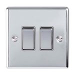 Eurolite EN2SWPCG 2-Gang Switch (LEAD TIME: 2-3 DAYS)