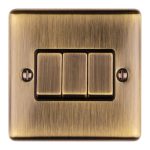 Eurolite EN3SWABB 3-Gang Switch (LEAD TIME: 2-3 DAYS)