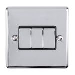 Eurolite EN3SWPCB 3-Gang Switch (LEAD TIME: 2-3 DAYS)
