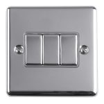 Eurolite EN3SWPCG 3-Gang Switch (LEAD TIME: 2-3 DAYS)