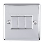 Eurolite EN3SWPCW 3-Gang Switch (LEAD TIME: 2-3 DAYS)