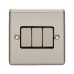 Eurolite EN3SWSSB 3-Gang Switch (LEAD TIME: 2-3 DAYS)