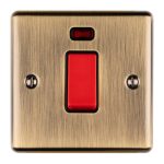 Eurolite EN45ASWNSABB 45Amp Switch with Neon Indicator (LEAD TIME: 2-3 DAYS)