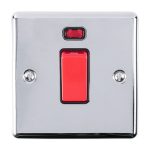 Eurolite EN45ASWNSPCB 45Amp Switch with Neon Indicator (LEAD TIME: 2-3 DAYS)