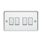 Eurolite EN4SWPCW 4-Gang Switch (LEAD TIME: 2-3 DAYS)