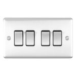 Eurolite EN4SWSSB 4-Gang Switch (LEAD TIME: 2-3 DAYS)
