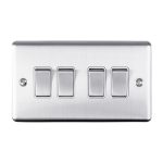 Eurolite EN4SWSSW 4-Gang Switch (LEAD TIME: 2-3 DAYS)
