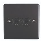 Eurolite ENT2SWMBB 2-Gang Toggle Switch (LEAD TIME: 2-3 DAYS)