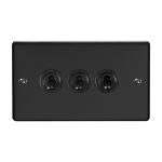 Eurolite ENT3SWMBB 3-Gang Toggle Switch (LEAD TIME: 2-3 DAYS)