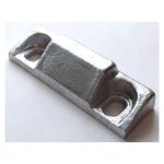 Strand Hardware EX9304-7 Aluminium/Recessed Floor Strike (LEAD TIME: 5-7 DAYS)