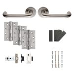Eurospec FDP1190SSS Fire Door Pack FDP1190SSS (LEAD TIME: 2-3 DAYS)