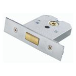 Eurospec FLD8030SCP Flat Deadlock 76mm (LEAD TIME: 2-3 DAYS)