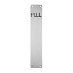 Eurospec FPP1351SSS Finger Plate Pull (LEAD TIME: 2-3 DAYS)