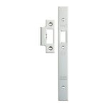 Eurospec FSF5016BSS Forend Strike & Fixing Pack To Suit Din Latch - Bright Stainless Steel Square Forend (LEAD TIME: 2-3 DAYS)