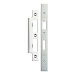 Eurospec FSF5017BSS Forend Strike & Fixing Pack To Suit Din Euro Sash/Bathroom Lock - Bright Stainless Steel Square Forend (LEAD TIME: 2-3 DAYS)