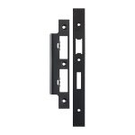 EuroSpec FSF5017MB Din Sash Bathroom Forend & Strike Pack (LEAD TIME: 2-3 DAYS)