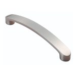 Carlisle Brass FTD2035ASN Radius End Flat Bow Handle 128mm (LEAD TIME: 2-3 DAYS)