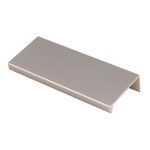 Carlisle Brass FTD302BSN Squared Edge Pull 100mm Satin Nickel (LEAD TIME: 2-3 DAYS)