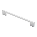 Carlisle Brass FTD3065BCP Slim D Handle 190mm - Polished Chrome (LEAD TIME: 2-3 DAYS)