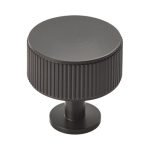 Carlisle Brass FTD713MB Lines Radio Knob - Matt Black (LEAD TIME: 2-3 DAYS)