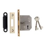 Eurospec LDE5325EB Lever Deadlock 64mm (LEAD TIME: 2-3 DAYS)