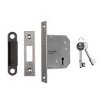 Eurospec LDE5325SN Lever Deadlock 64mm (LEAD TIME: 2-3 DAYS)