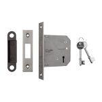 Eurospec LDE5330SN Lever Deadlock 76mm (LEAD TIME: 2-3 DAYS)