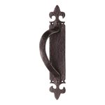 Carlisle Brass LF5260LH Offset Pull Handle On Backplate Left Hand (LEAD TIME: 2-3 DAYS)