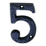 Carlisle Brass LF55495 Numeral 5 (Face Fix) (LEAD TIME: 2-3 DAYS)