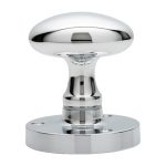 Carlisle Brass M34CP Oval Mortice Knob (LEAD TIME: 2-3 DAYS)