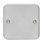 Eurolite MC1B Utility Single Blank Plate - Grey (LEAD TIME: 2-3 DAYS)