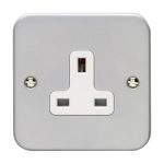 Eurolite MC1USOW Utility 1-Gang Unswitched Socket - Grey (LEAD TIME: 2-3 DAYS)