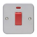 Eurolite MC45ASWNSW Utility 45Amp Switch with Neon Indicator - Grey (LEAD TIME: 2-3 DAYS)