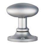 Carlisle Brass MK001SC Oval Mortice Knob (LEAD TIME: 2-3 DAYS)