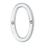 Carlisle Brass N0CP Numerals (0-9) Number 0 (LEAD TIME: 2-3 DAYS)
