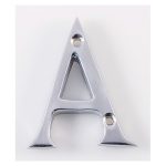 Carlisle Brass NACP Letter A (LEAD TIME: 2-3 DAYS)