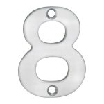Eurospec NUM10508SSS Numerals Number 8 (LEAD TIME: 2-3 DAYS)